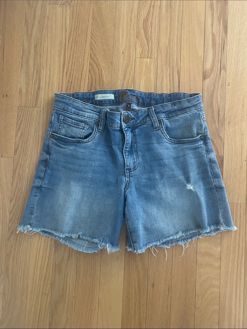 Kut From the Kloth denim cutoff shorts